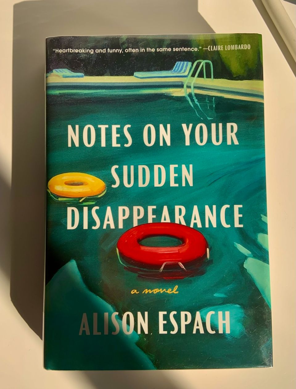 books you may love: Notes on Your Sudden Disappearance by Alison Espach